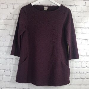 Chicos top blouse purple